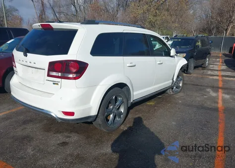 2017 Dodge Journey Crossroad Plus from USA, damaged, VIN 3C4PDCGG4HT537492